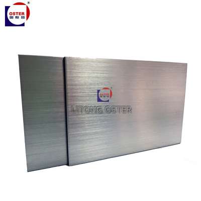 Brush finish aluminum composite panel/exterior wall panel siding decorative