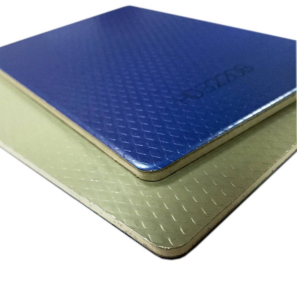 Embossed Aluminum Plastic Sandwich Panel Durable Acp